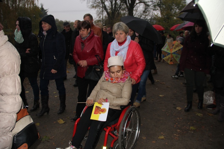 Powitanie ikony MB Częstochowskiej w Kurzeszynie