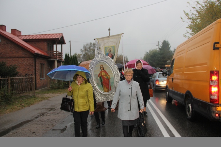 Powitanie ikony MB Częstochowskiej w Kurzeszynie