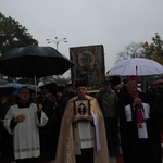 Powitanie ikony MB Częstochowskiej w parafii św. Jakuba w Skierniewicach