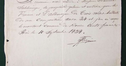 Honoraria mistrza Chopina