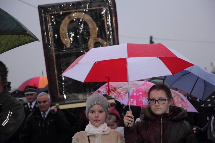 Powitanie ikony MB Częstochowskiej w Stachlewie