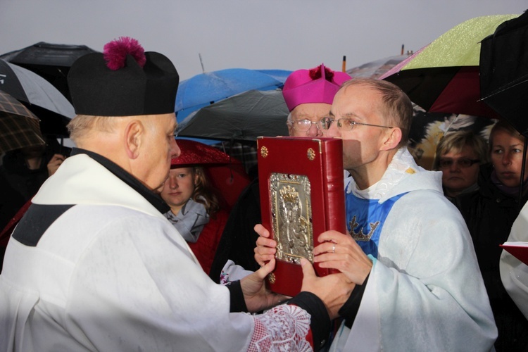 Powitanie ikony MB Częstochowskiej w Stachlewie