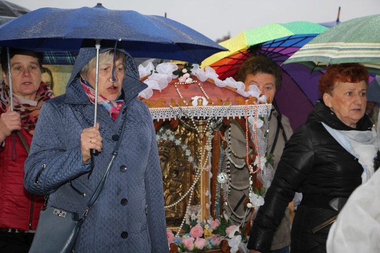 Powitanie ikony MB Częstochowskiej w Stachlewie