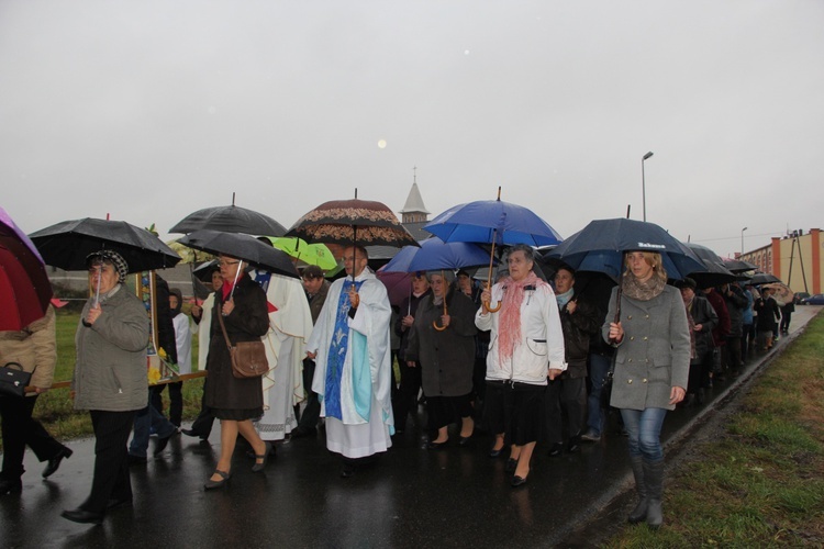 Powitanie ikony MB Częstochowskiej w Stachlewie