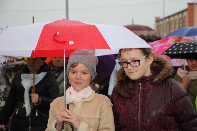 Powitanie ikony MB Częstochowskiej w Stachlewie