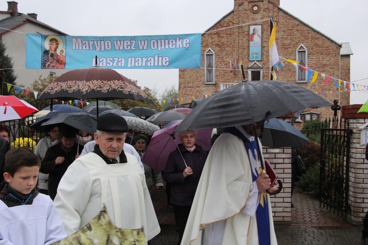 Powitanie ikony MB Częstochowskiej w Stachlewie