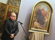 Spotkanie z wyjątkowym obrazem Jana Matejki poprowadził dyrektor Muzeum Diecezjalnego w Tarnowie ks. prał. Tadeusz Bukowski