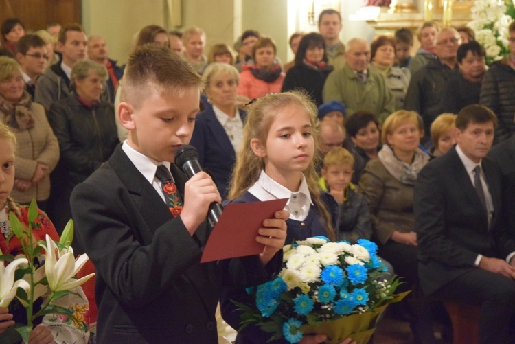 Powitanie ikony MB Częstochowskiej w Makowie