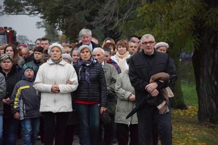 Powitanie ikony MB Częstochowskiej w Makowie