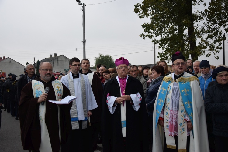 Powitanie ikony MB Częstochowskiej w Makowie