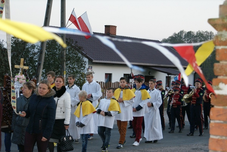 Powitanie ikony MB Częstochowskiej w Godzianowie