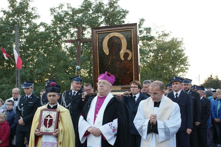 Powitanie ikony MB Częstochowskiej w Godzianowie