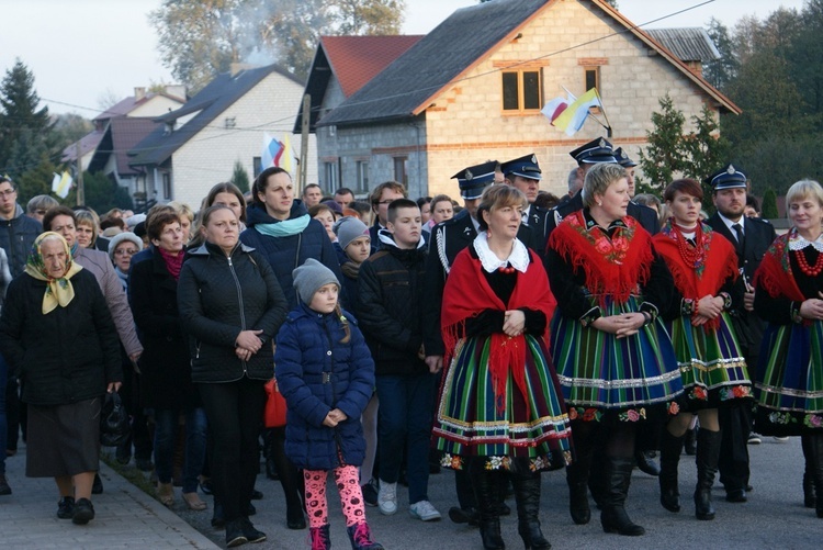 Powitanie ikony MB Częstochowskiej w Godzianowie