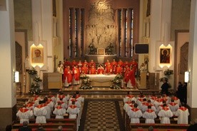 Msza św. inaugurująca rok akademicki w Wyższym Seminarium Duchownym Stowarzyszenia Apostolstwa Katolickiego w Ołtarzewie  