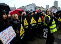 "Czarny protest" w Warszawie