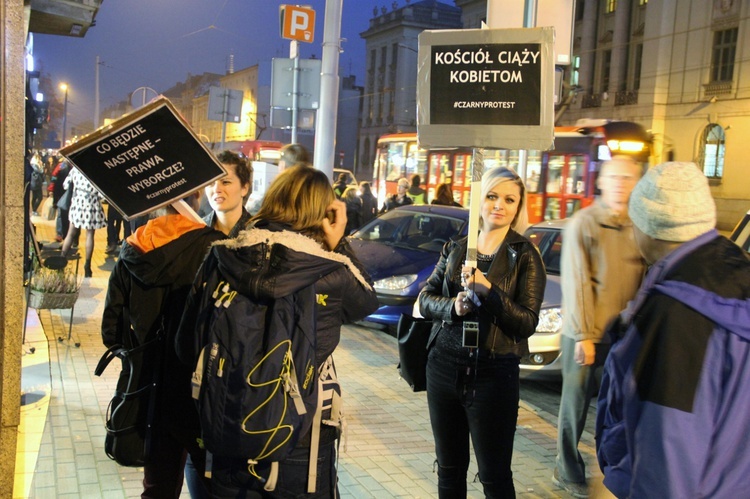 Czarny Protest nr 2 - w Katowicach