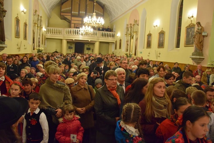 Powitanie ikony MB Częstochowskiej w Lipcach Reymontowskich