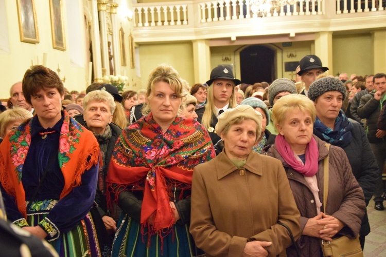 Powitanie ikony MB Częstochowskiej w Lipcach Reymontowskich