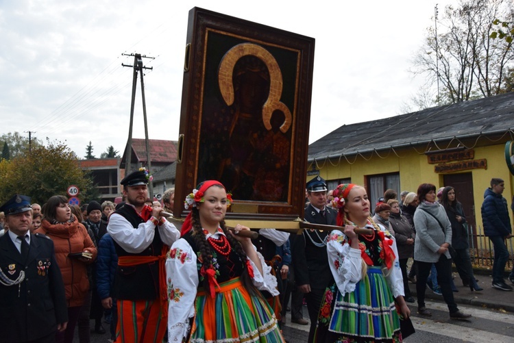 Powitanie ikony MB Częstochowskiej w Lipcach Reymontowskich