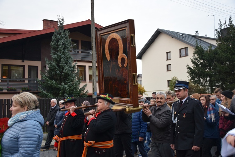 Powitanie ikony MB Częstochowskiej w Lipcach Reymontowskich