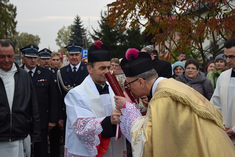 Powitanie ikony MB Częstochowskiej w Lipcach Reymontowskich