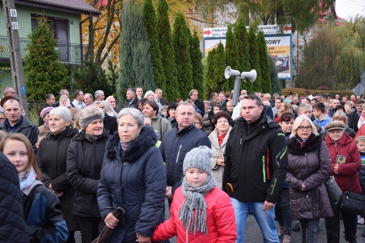 Powitanie ikony MB Częstochowskiej w Lipcach Reymontowskich