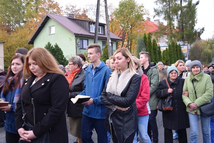 Powitanie ikony MB Częstochowskiej w Lipcach Reymontowskich