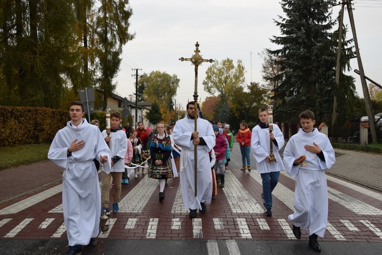 Powitanie ikony MB Częstochowskiej w Lipcach Reymontowskich