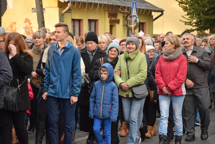 Powitanie ikony MB Częstochowskiej w Lipcach Reymontowskich