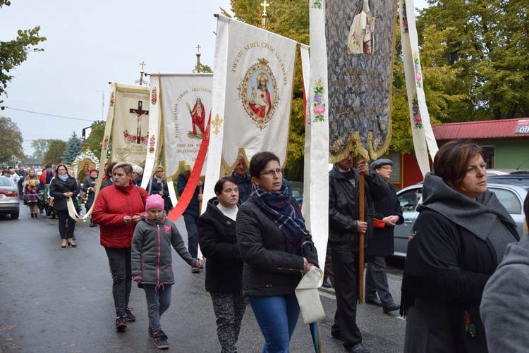 Powitanie ikony MB Częstochowskiej w Lipcach Reymontowskich