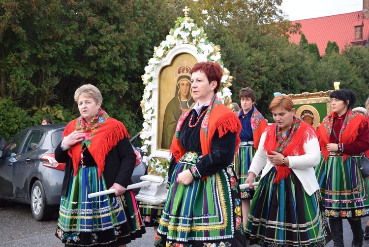 Powitanie ikony MB Częstochowskiej w Lipcach Reymontowskich