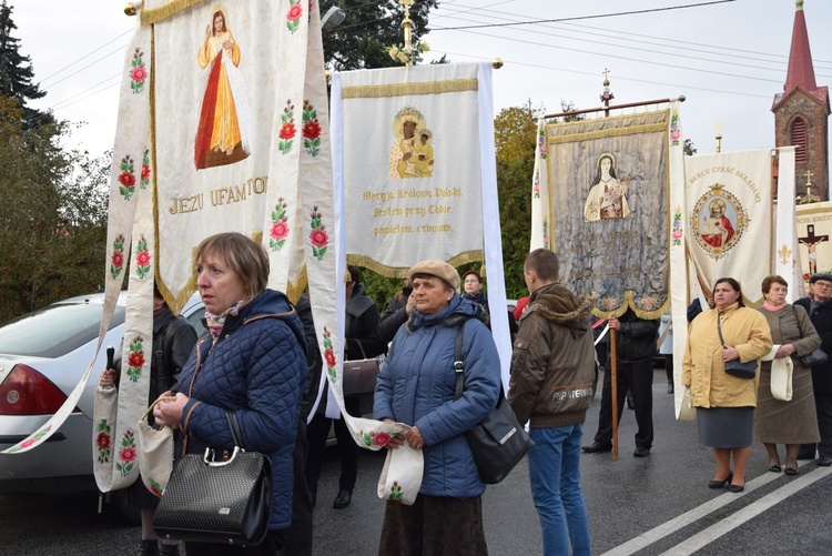 Powitanie ikony MB Częstochowskiej w Lipcach Reymontowskich