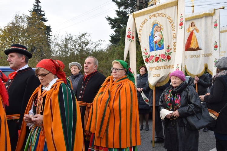 Powitanie ikony MB Częstochowskiej w Lipcach Reymontowskich