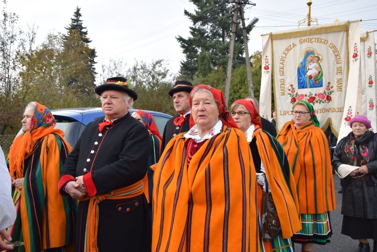 Powitanie ikony MB Częstochowskiej w Lipcach Reymontowskich