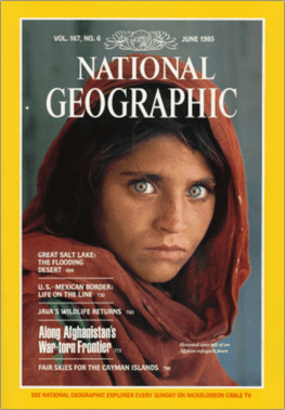 Zielonooka Afganka z okładki "NG" zatrzymana