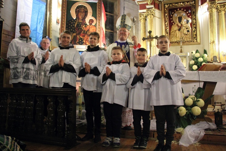 Powitanie ikony MB Częstochowskiej w Słupi