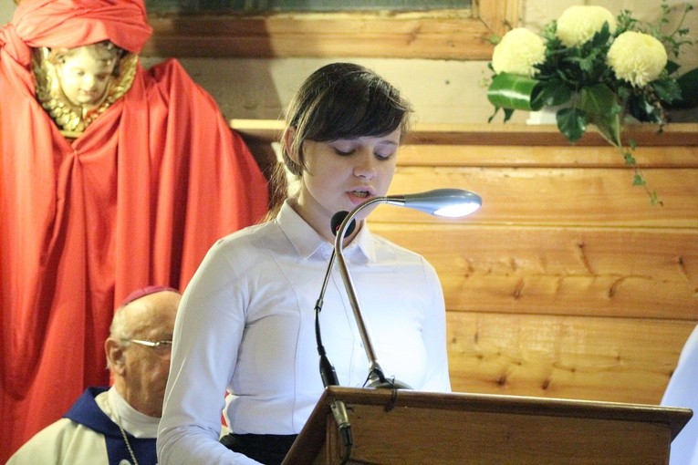 Powitanie ikony MB Częstochowskiej w Słupi