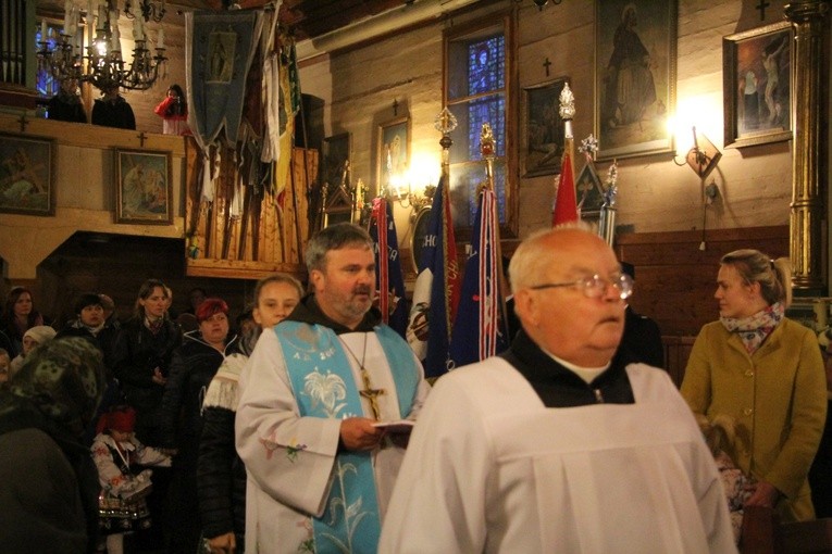 Powitanie ikony MB Częstochowskiej w Słupi