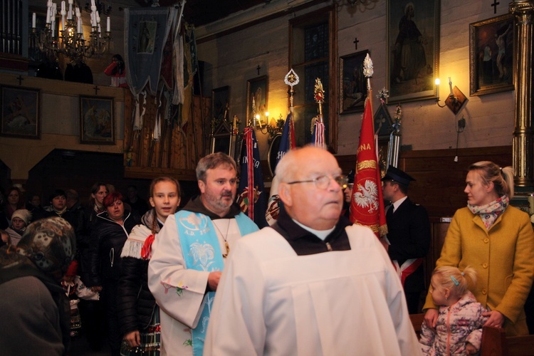 Powitanie ikony MB Częstochowskiej w Słupi