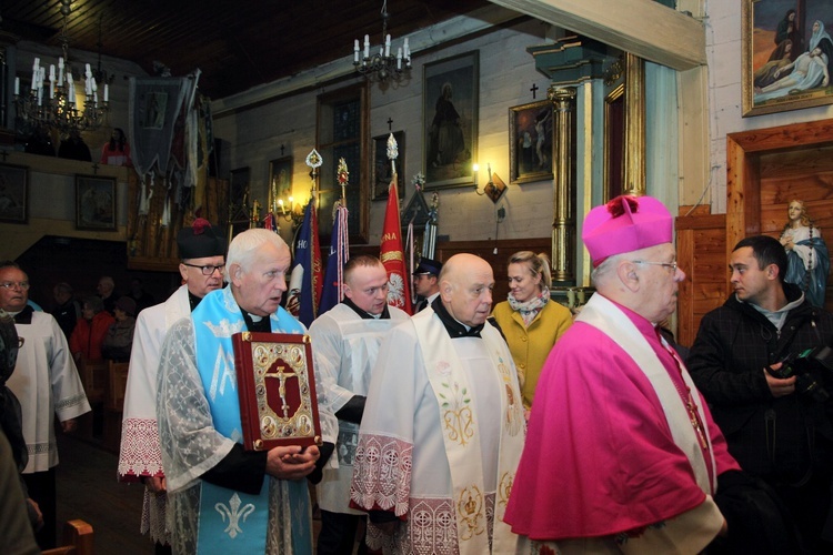 Powitanie ikony MB Częstochowskiej w Słupi