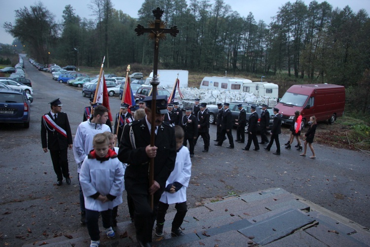 Powitanie ikony MB Częstochowskiej w Słupi