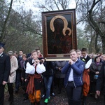 Powitanie ikony MB Częstochowskiej w Słupi