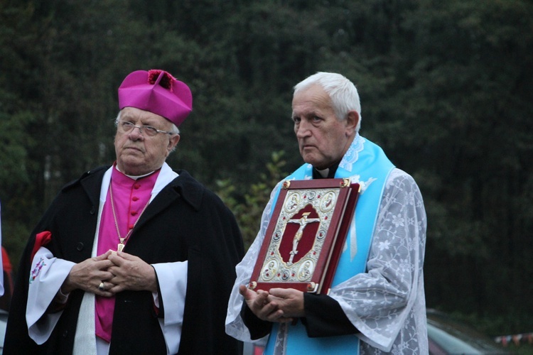 Powitanie ikony MB Częstochowskiej w Słupi