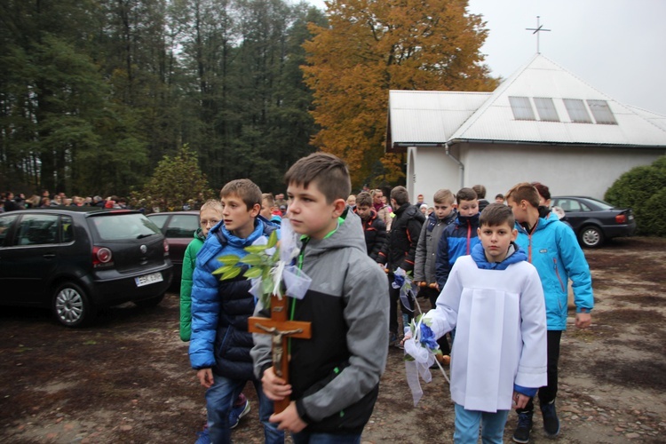 Powitanie ikony MB Częstochowskiej w Słupi