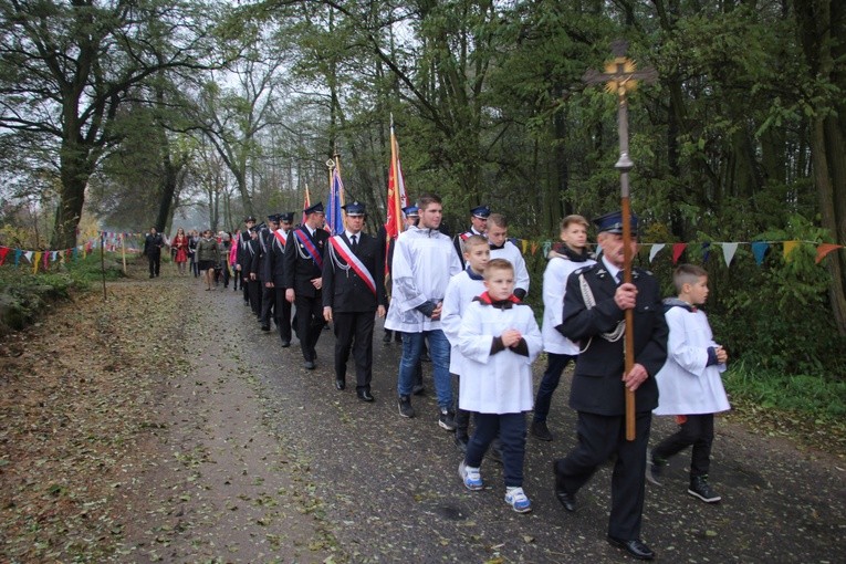 Powitanie ikony MB Częstochowskiej w Słupi