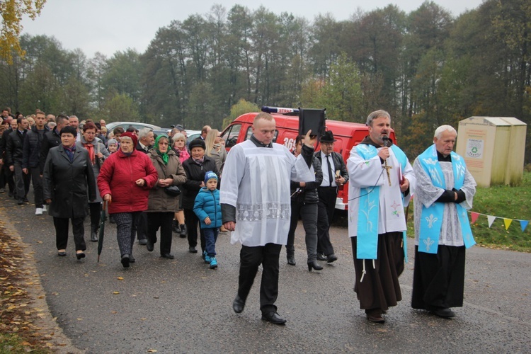 Powitanie ikony MB Częstochowskiej w Słupi