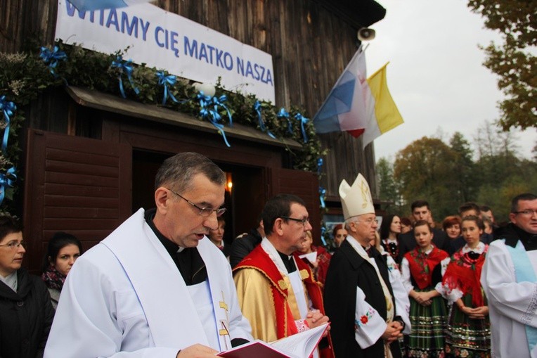 Powitanie ikony MB Częstochowskiej w Janisławicach