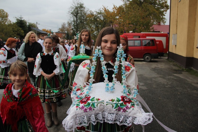 Powitanie ikony MB Częstochowskiej w Janisławicach