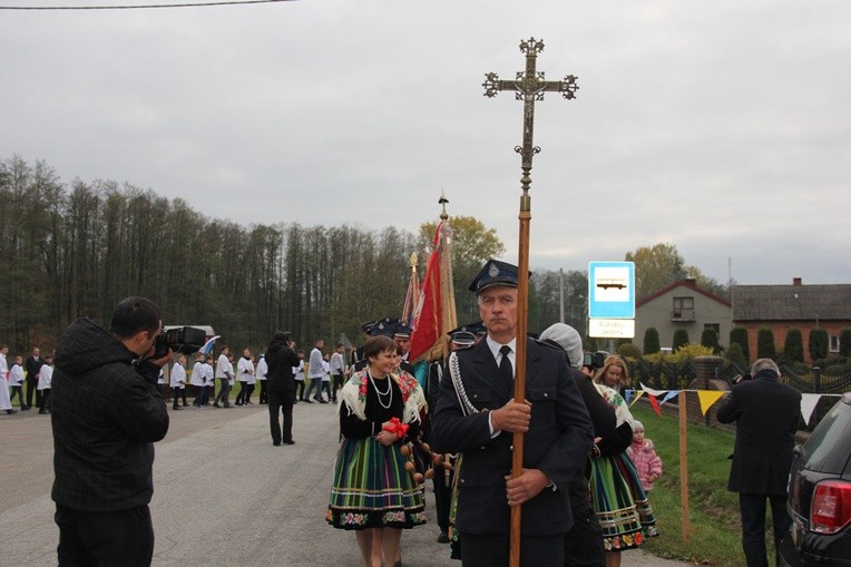 Powitanie ikony MB Częstochowskiej w Janisławicach