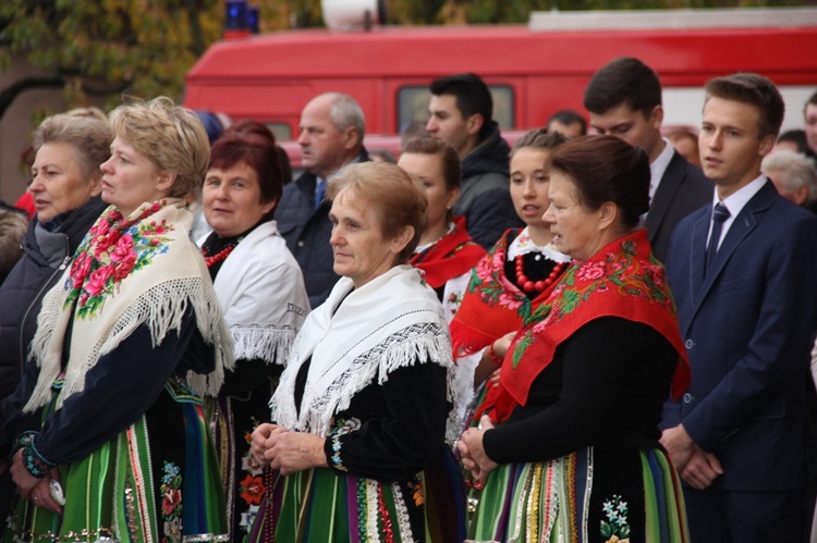 Powitanie ikony MB Częstochowskiej w Janisławicach